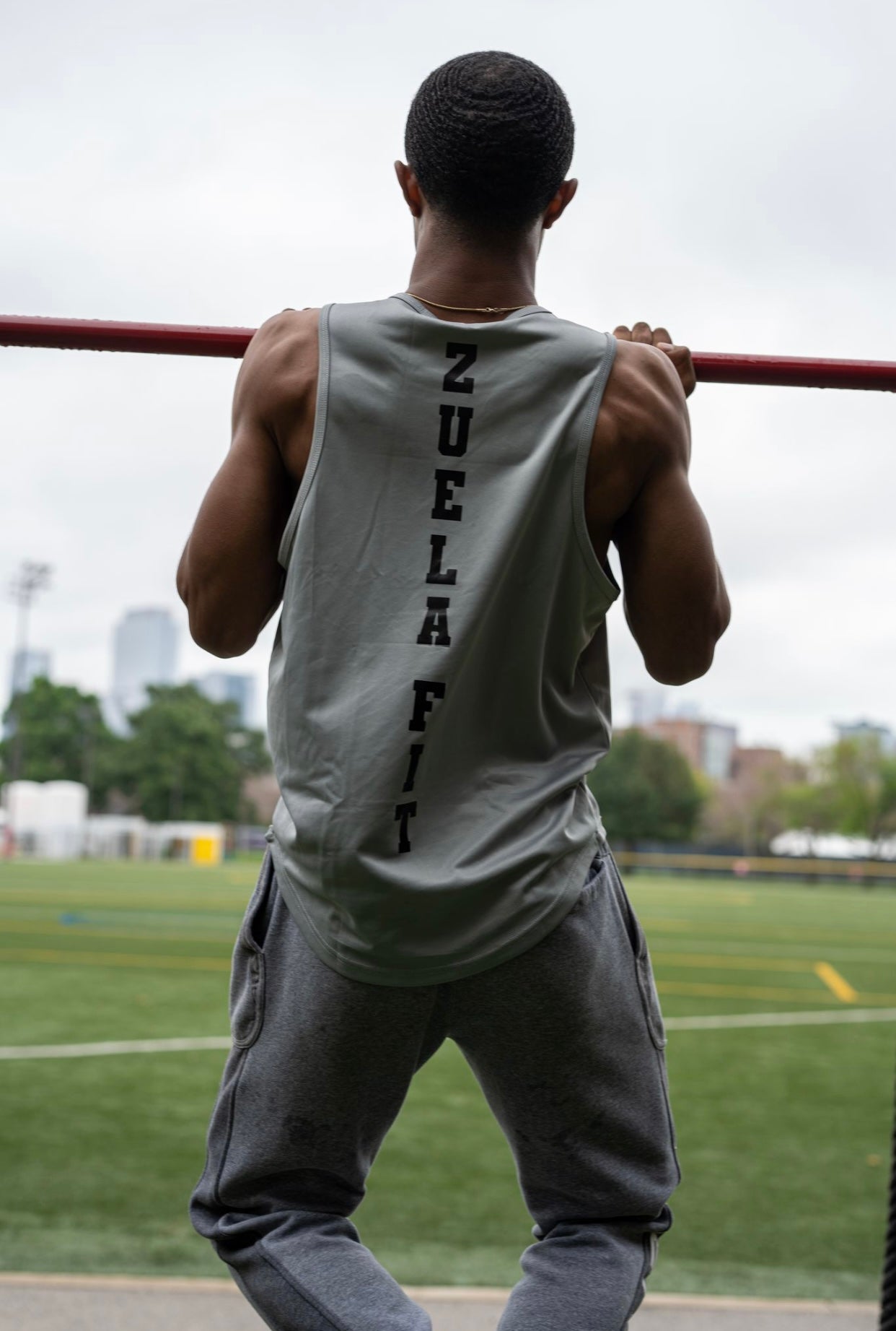 Grey Mens Tank