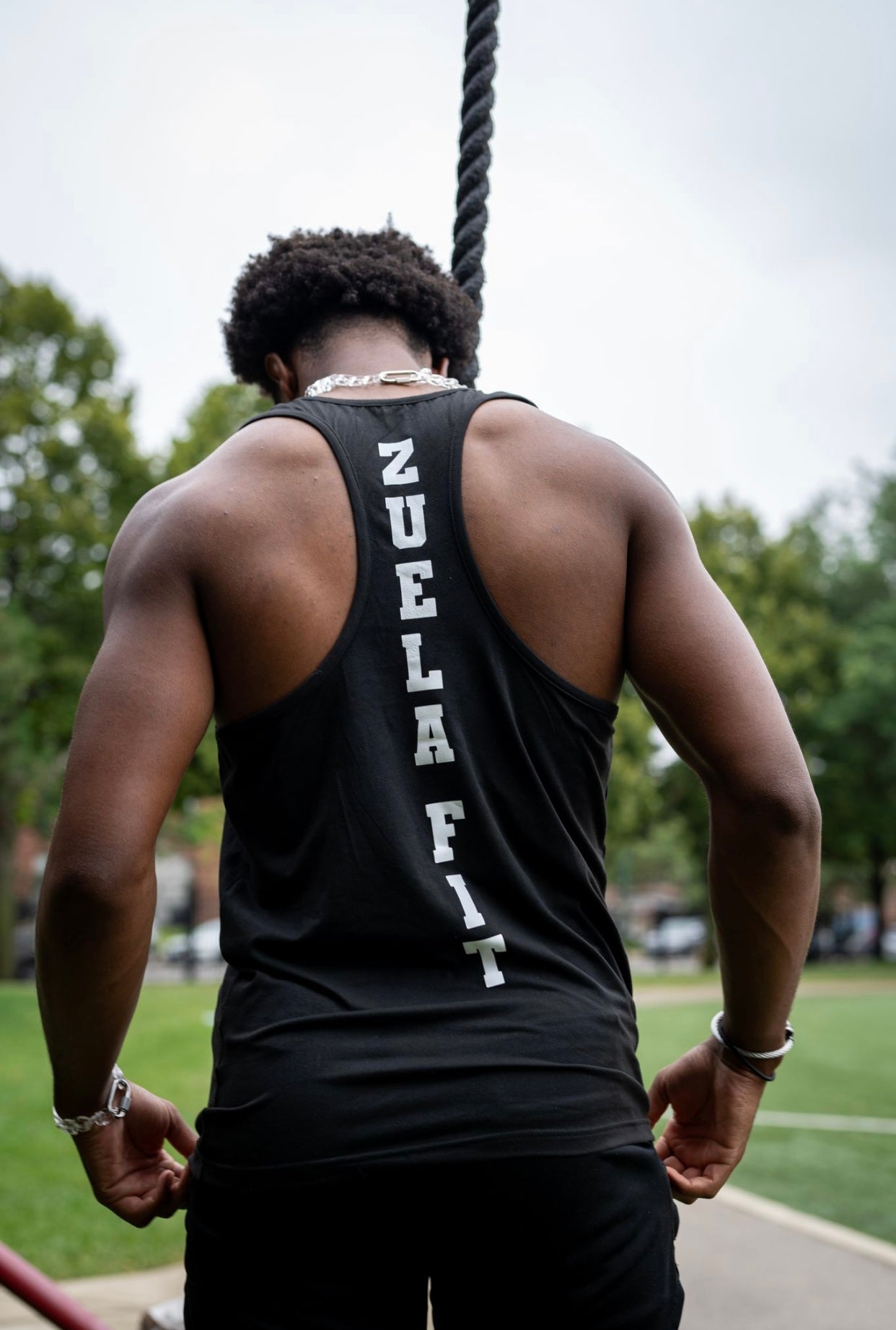 Black Mens Tank